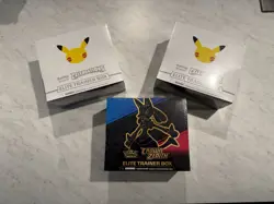 Pokemon TCG: 25th Anniversary Celebrations Elite Trainer and Crown Zenith ETB 820650809439 - Image 1