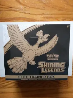 Pokemon TCG Shining Legends Elite Trainer Box (ETB) FACTORY SEALED - Image 1