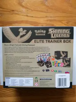 Pokemon TCG Shining Legends Elite Trainer Box (ETB) FACTORY SEALED - Image 2
