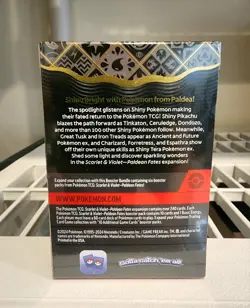 Pokemon TCG Scarlet & Violet Paldean Fates Booster Bundle NEW SEALED SHIPS TODAY - Image 2