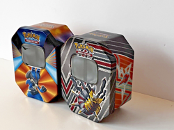 Pokemon Trading Cards Game Empty Tins NO CARDS storage Containers Collector Tins - Image 3