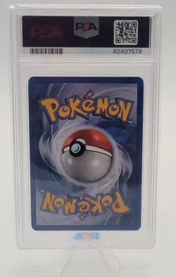 2010 Pokemon HeartGold & Soulsilver Gyarados Holo #4 PSA 8 Cracked Ice - Image 2