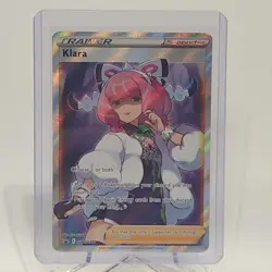 Klara Full Art Trainer Promo SWSH302 Sword & Shield Black Star Pokemon Card - Image 3