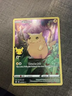 Pokemon TCG Celebrations Pikachu Holo Rare Card 005/025 NM/Mint Condition - Image 1