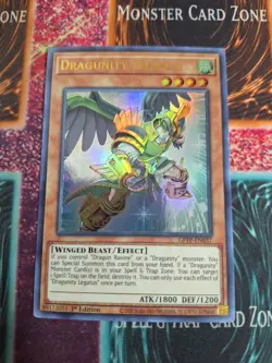 Yu-Gi-Oh! Dragunity Legatus GFTP-EN037 Ultra Rare 1st Edition Near Mint - Image 1