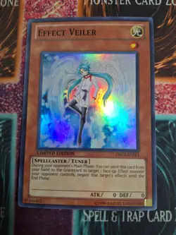 Yu-Gi-Oh! Effect Veiler ORCS-ENSE1 Super Rare Limited Near Mint - Image 1