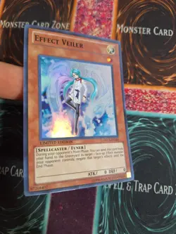 Yu-Gi-Oh! Effect Veiler ORCS-ENSE1 Super Rare Limited Near Mint - Image 2