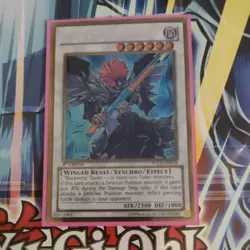 Yu-Gi-Oh! TCG Blackwing Armed Wing Premium Gold PGLD-EN078 1st Edition Gold Rare - Image 1