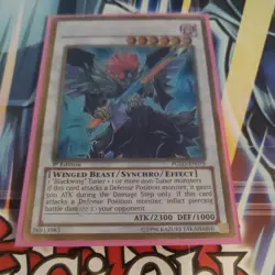 Yu-Gi-Oh! TCG Blackwing Armed Wing Premium Gold PGLD-EN078 1st Edition Gold Rare - Image 2