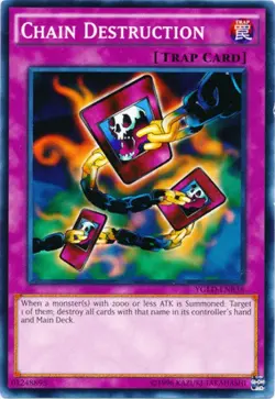 Chain Destruction - YGLD-ENB38 - Common - Unlimited Edition - Lightly Played - Image 1