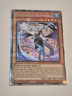 Dracotail Faimena 1st Edition Starlight Rare JUSH-EN002 Yu-Gi-Oh! - Image 4