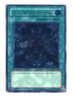 Yugioh! LP Dark World Dealings - STON-EN038 - Ultimate Rare - 1st Edition Lightl - Image 1