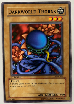 Yugioh LOB-107 Flower Wolf 1st Ed. Vintage Original Mint out of Pack + Monsters - Image 5
