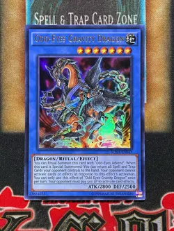 Yugioh Odd-Eyes Gravity Dragon BOSH-EN043 Ultra Rare NM - Image 1