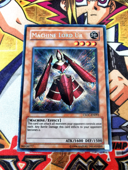 Machine Lord Ur csoc-en093 Unltd Ed (HP) Secret Rare Yu-Gi-Oh! - Image 1
