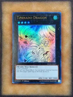 Yugioh Tornado Dragon DUDE-EN019 Ultra Rare 1st Ed LP - Image 1