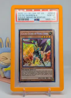 PSA 10 ✨ Celtic Guard Of Noble Arms ✨ MVP1-ENS48 ✨ Yu-Gi-Oh + Orange PSA BUMPER - Image 1
