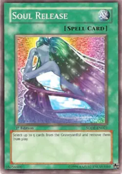 Yugioh! MP Soul Release - SDDE-EN021 - Common - Unlimited Edition Moderately Pla - Image 1