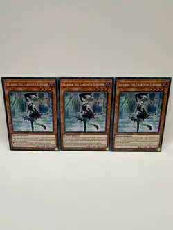 Yugioh 3x Arianna The Labrynth Servant MP23-EN229 Prismatic Secret Rare 1st Ed. - Image 2