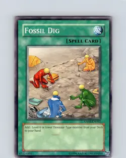 Yu-Gi-Oh TCG Fossil Dig ANPR-EN062 Unlimited Regular Common Card LP-NM - Image 1