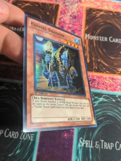 Yu-Gi-Oh! Gishki Shadow HA05-EN036 1st Edition Super Rare NM - Image 2