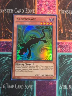 Yu-Gi-Oh! Kagetokage NUMH-EN018 1st Edition Super Rare NM - Image 1