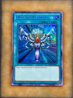 Yugioh Monster Reborn TN19-EN011 Secret Rare Limited Edition NM - Image 1