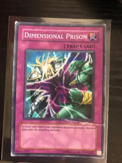Yugioh Dimensional Prison WC08-EN003 Super Rare HP/MP - Image 1