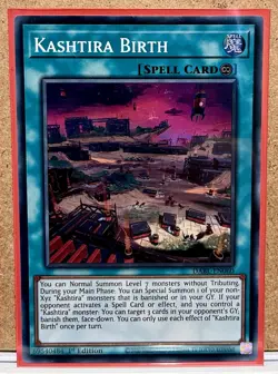 Kashtira Birth Super Rare 1st Edition Mint Condition Yu-Gi-Oh! Card [DABL-EN060] - Image 1