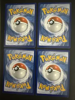 (x4) Fire Energy Reverse Holo Pokemon Card LP 2013 - Image 2