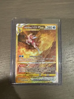 Pokemon Origin Forme Palkia VStar GG67/GG70 Gold Secret Rare Crown Zenith TCG NM - Image 1