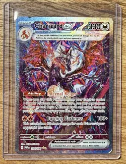 Pokemon TCG Charizard EX Paldean Fates Holo Card 234/091 - Image 1