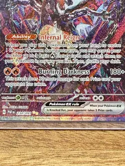 Pokemon TCG Charizard EX Paldean Fates Holo Card 234/091 - Image 4