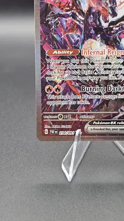 Pokemon TCG Charizard EX Paldean Fates Holo Card 234/091 - Image 2