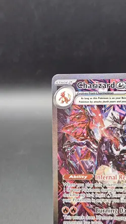 Pokemon TCG Charizard EX Paldean Fates Holo Card 234/091 - Image 5