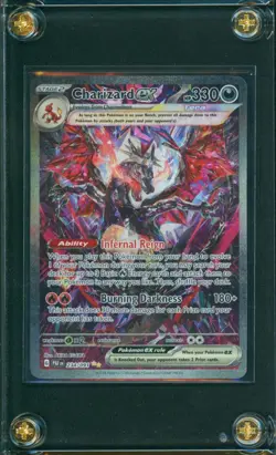 Pokemon TCG Charizard EX Paldean Fates Holo Card 234/091 - Image 1