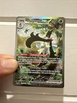Meowscarada ex SIR 256/193 Sv02: Paldea Evolved Holo Pokemon, M/NM - Image 1
