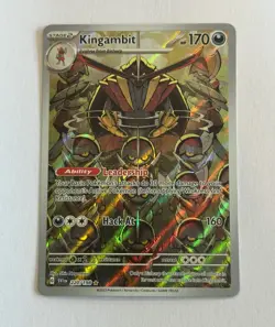 Pokemon TCG 2023 KINGAMBIT 220/198 FULL ART Sv01: Scarlet & Violet SPECIAL RARE - Image 1