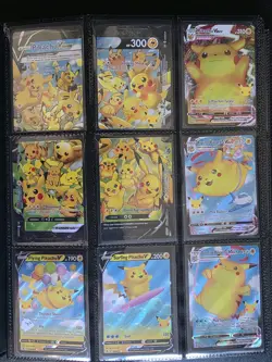 Pokemon Pikachu Ultra Pro Binder With 219 Cards plus 13 extra cards - Image 2