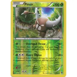 Pinsir 3/162 Reverse Holo BREAKthrough Pokemon Card NM - Image 1