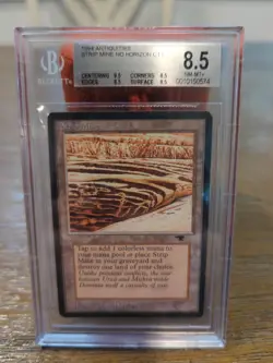Strip Mine (No Horizon C1 L) MTG Antiquities BGS Grade 8.5 (9.5/8.5/8.5/8.5) - Image 1