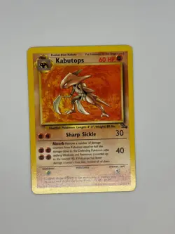 Pokemon Kabutops 24/62 Fossil Set Non Holo NM WOTC - Image 1