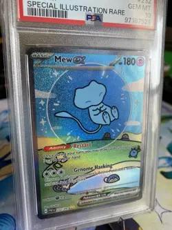 Mew EX ‘Bubble Mew’ SIR 232/091 - PSA 10 - Paldean Fates - Pokemon English - Image 3