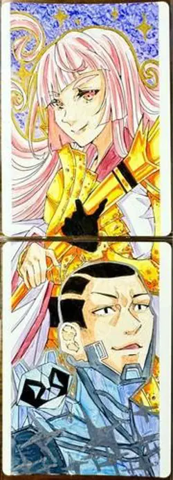 MTG Artist Proof Riyou Kamei / Swords to Plowshares & Solve the Equation Foil - Image 2