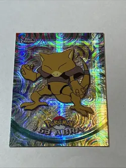 Topps Chrome Pokemon Tekno Chrome #63 ABRA Very Rare Pokemon High Grade!! - Image 1