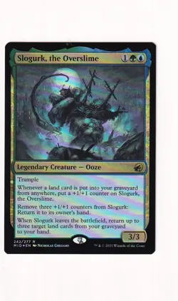 MTG Innistrad Midnight Hunt - Slogurk, the Overslime - MID 242 - FOIL - Image 2