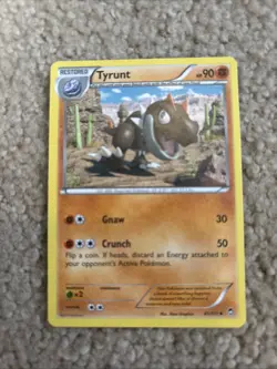 Pokemon TCG Tyrunt Furious Fists 61/111 Regular Uncommon - Image 1