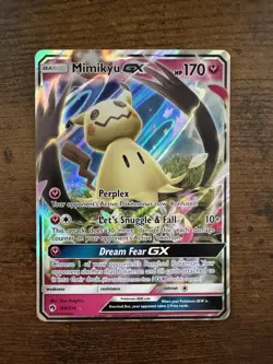 Mimikyu GX - 149/214 - Pokemon Lost Thunder Sun & Moon Ultra Rare Card NM - Image 1