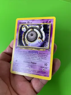 Unown 49/75 1st Edition Neo Discovery Pokemon Card NM - Image 3