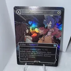 MTG NM Crystal Fragments FOIL (Borderless) - 357 Final Fantasy FIN - Image 1
